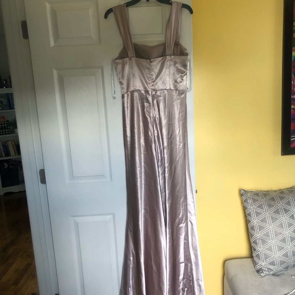 AW Laurinda Dress! Taupe color! Used once! - Picture 3 of 8